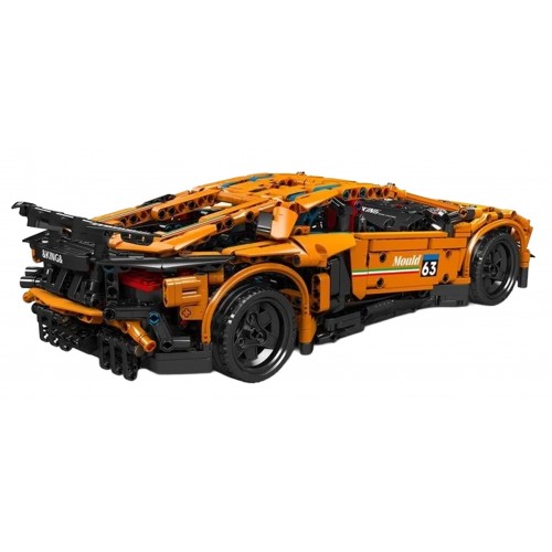 Sports Vehicle Set of 1620 Orange Pieces