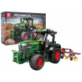 Green Tractor Building Blocks Set + Accessories 1828 pcs.