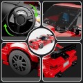 Sports Vehicle Brick Set Red 481 pcs.