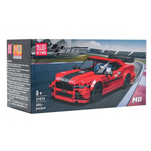 Sports Vehicle Brick Set Red 481 pcs.
