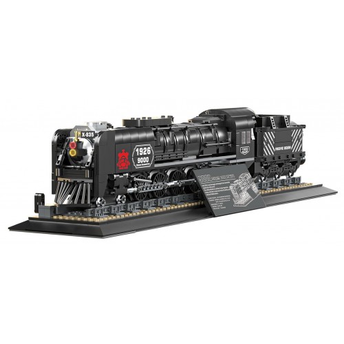 Retro Locomotive Building Blocks Set 1546pcs.