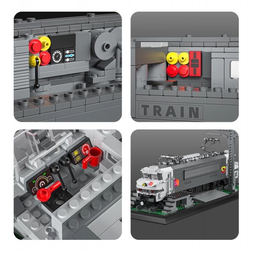 Locomotive Building Blocks Set 2053pcs.