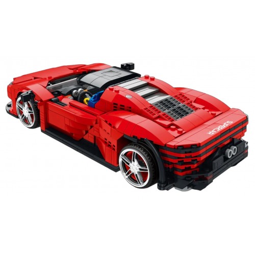 Red Sports Car Brick Set 1069pcs.