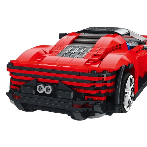 Red Sports Car Brick Set 1069pcs.