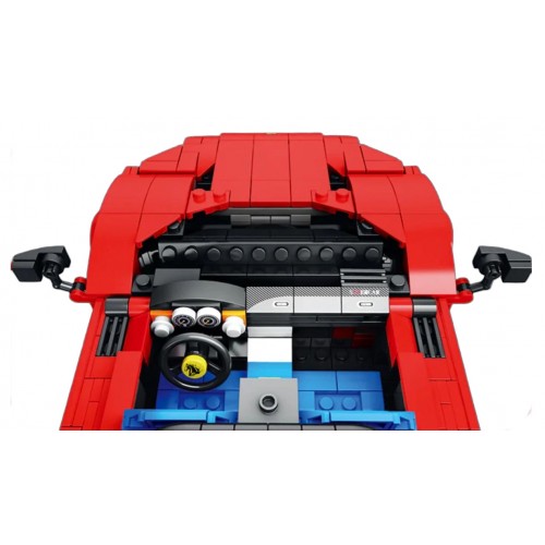 Red Sports Car Brick Set 1069pcs.
