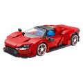 Red Sports Car Brick Set 1069pcs.