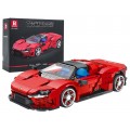 Red Sports Car Brick Set 1069pcs.
