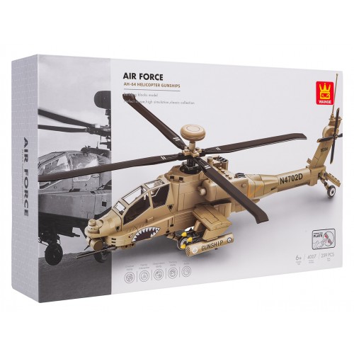 Military Helicopter Building Blocks Set 255pcs.