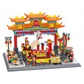 China Town Buildings Series Set 1245pcs.