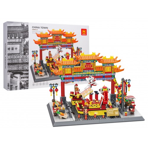 China Town Buildings Series Set 1245pcs.