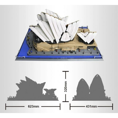 Building Set Series Sydney Opera House 2937pcs.