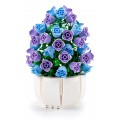 Purple Flowers Building Blocks Set 570pcs.