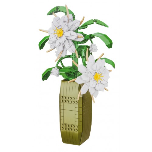 White Flowers Block Set 571 pcs.