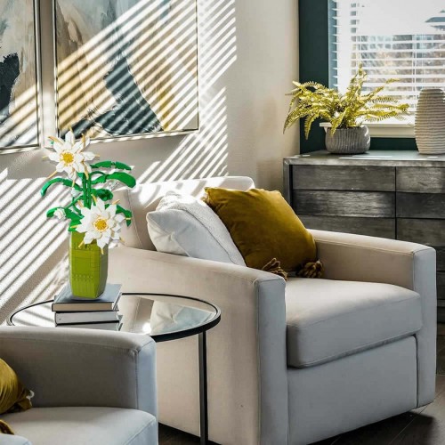 White Flowers Block Set 571 pcs.