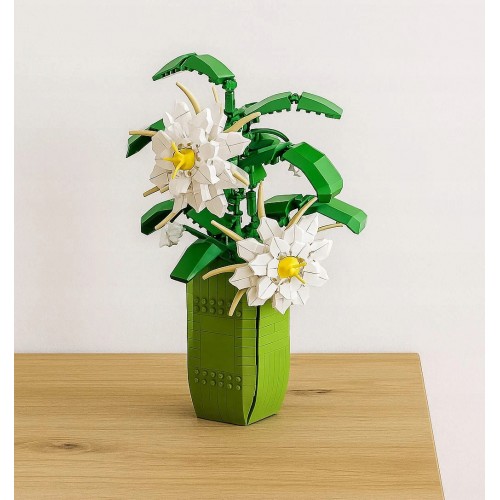 White Flowers Block Set 571 pcs.