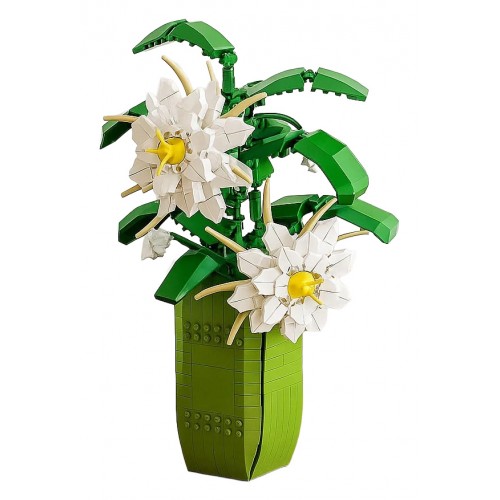 White Flowers Block Set 571 pcs.