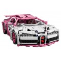 Sports Car Building Blocks Set Pink 1132pcs.