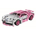 Sports Car Building Blocks Set Pink 1132pcs.