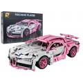 Sports Car Building Blocks Set Pink 1132pcs.