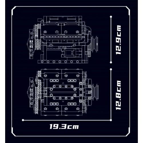 Engine Block Set 552pcs.
