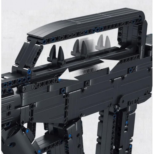 Military Rifle Building Kit 1133pcs.