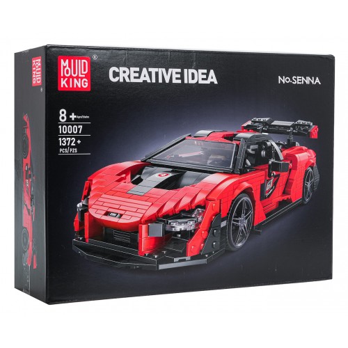 Sports Car Brick Set Orange 1372pcs.