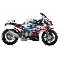 Motorcycle Racer Building Blocks Set White 912pcs.
