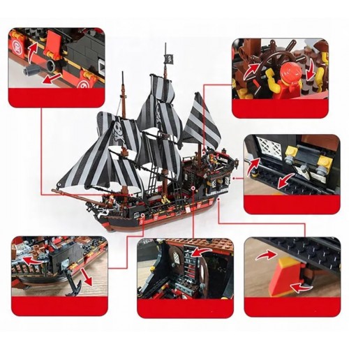 Pirate Ship Building Set
