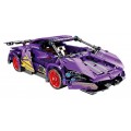 Sports Car Brick Set Purple 470pcs.