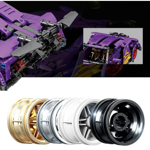 Sports Car Brick Set Purple 470pcs.