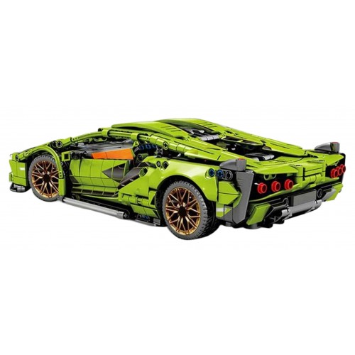 Sports Car Brick Set Green 470pcs.