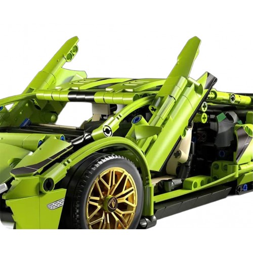 Sports Car Brick Set Green 470pcs.