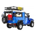 Set of 2087 Off-road Vehicle Building Blocks Blue
