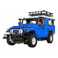Set of 2087 Off-road Vehicle Building Blocks Blue