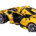 Sports Car Brick Set Yellow 422 pcs.