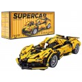 Sports Car Brick Set Yellow 422 pcs.