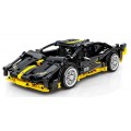 Sports Car Brick Set Black 589pcs.