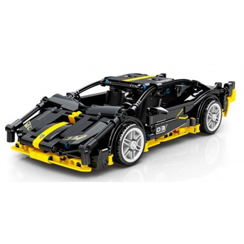 Sports Car Brick Set Black 589pcs.