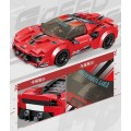 Red R/C Sports Car Set