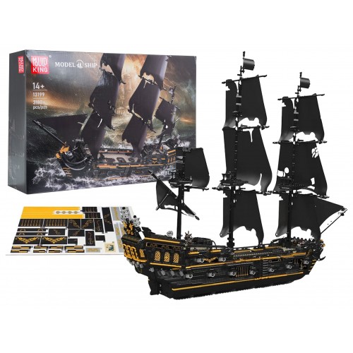 Pirate Ship Black Building Set 3180pcs.