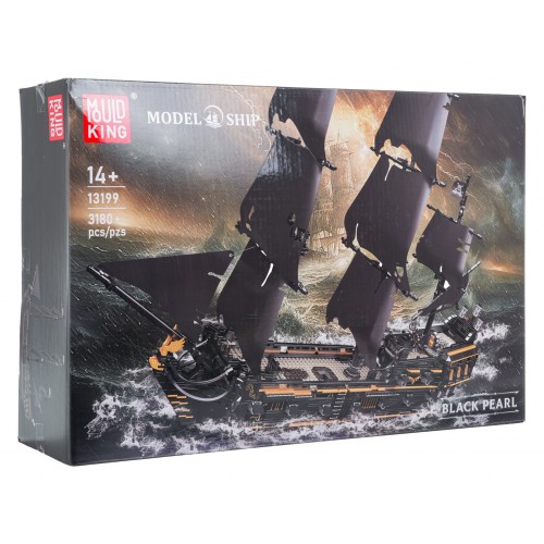 Pirate Ship Black Building Set 3180pcs.