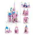 1000 pcs Princess Castle Building Blocks Set