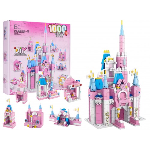 1000 pcs Princess Castle Building Blocks Set