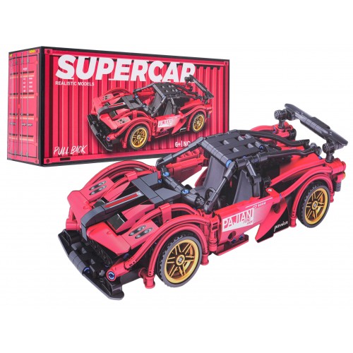 Sports Car Red Brick Set 482 pcs.