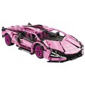 Sports Car Blocks Pink 1280pcs.