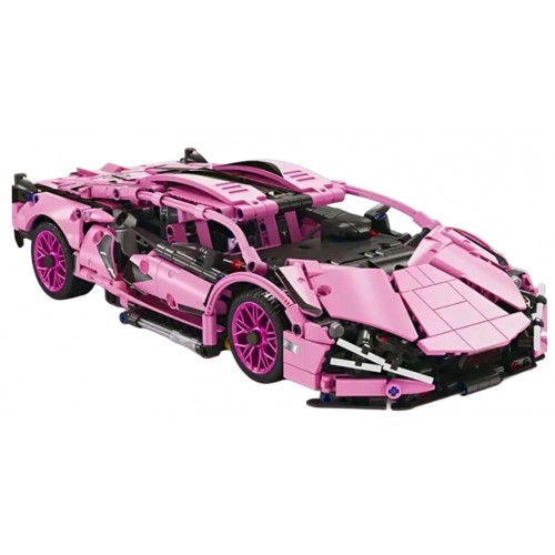 Sports Car Blocks Pink 1280pcs.