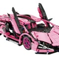 Sports Car Blocks Pink 1280pcs.