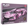 Sports Car Blocks Pink 1280pcs.
