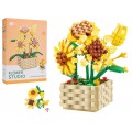 Flowers Sunflowers Blocks Set 550pcs.