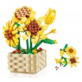 Flowers Sunflowers Blocks Set 550pcs.